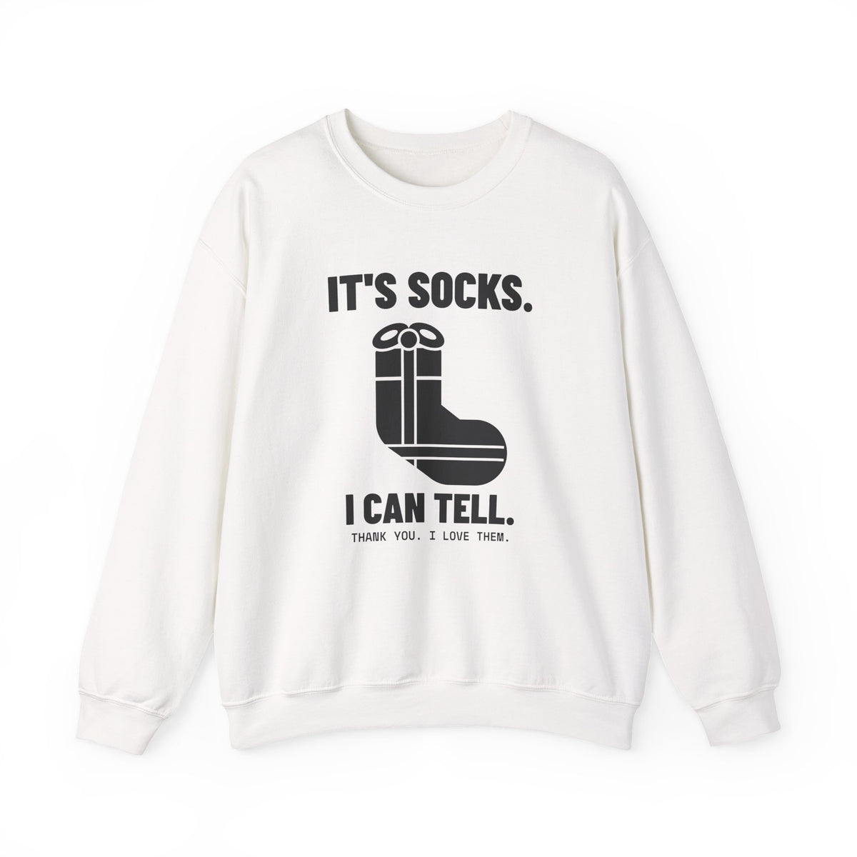 It's Socks I Can Tell Crewneck Sweatshirt (Light)
