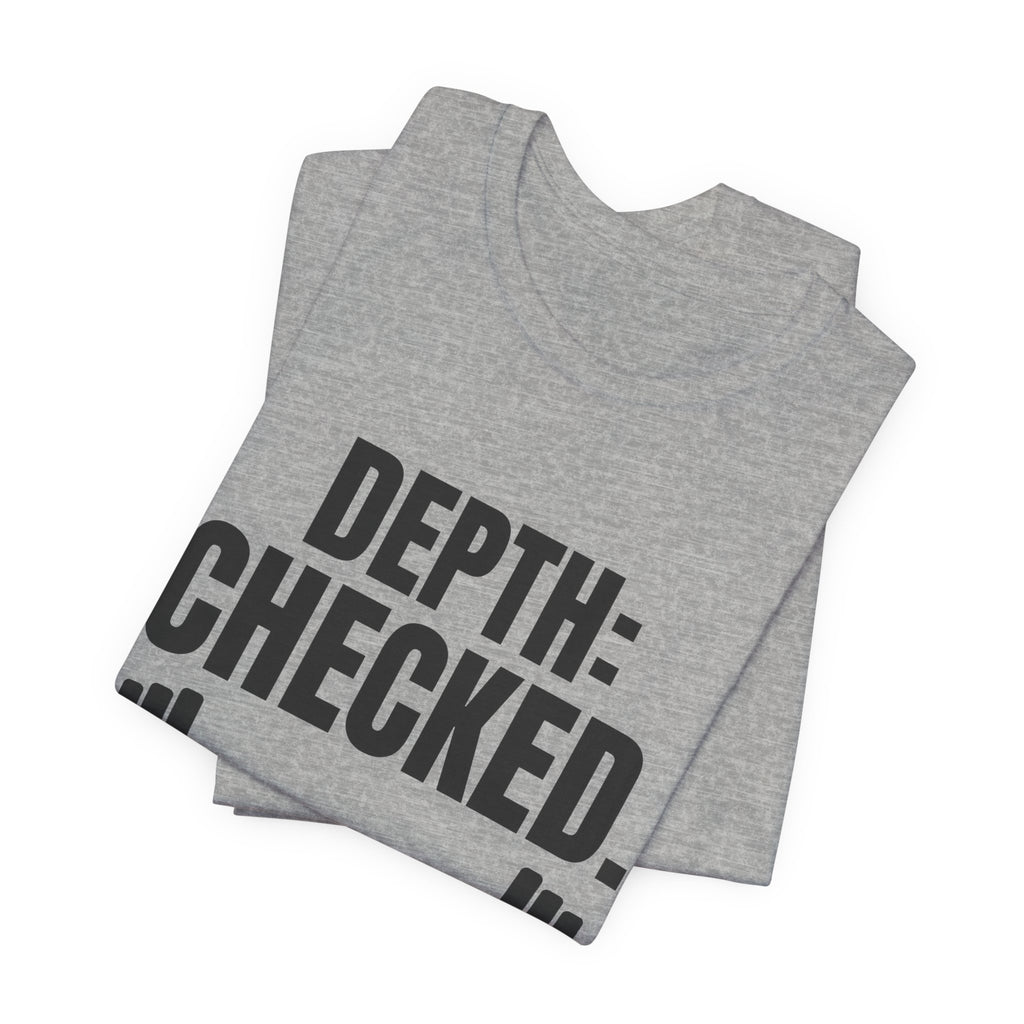 Depth: Checked Tee (Light)