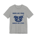 Snores Like a Truck Tee (Navy Blue Ink)