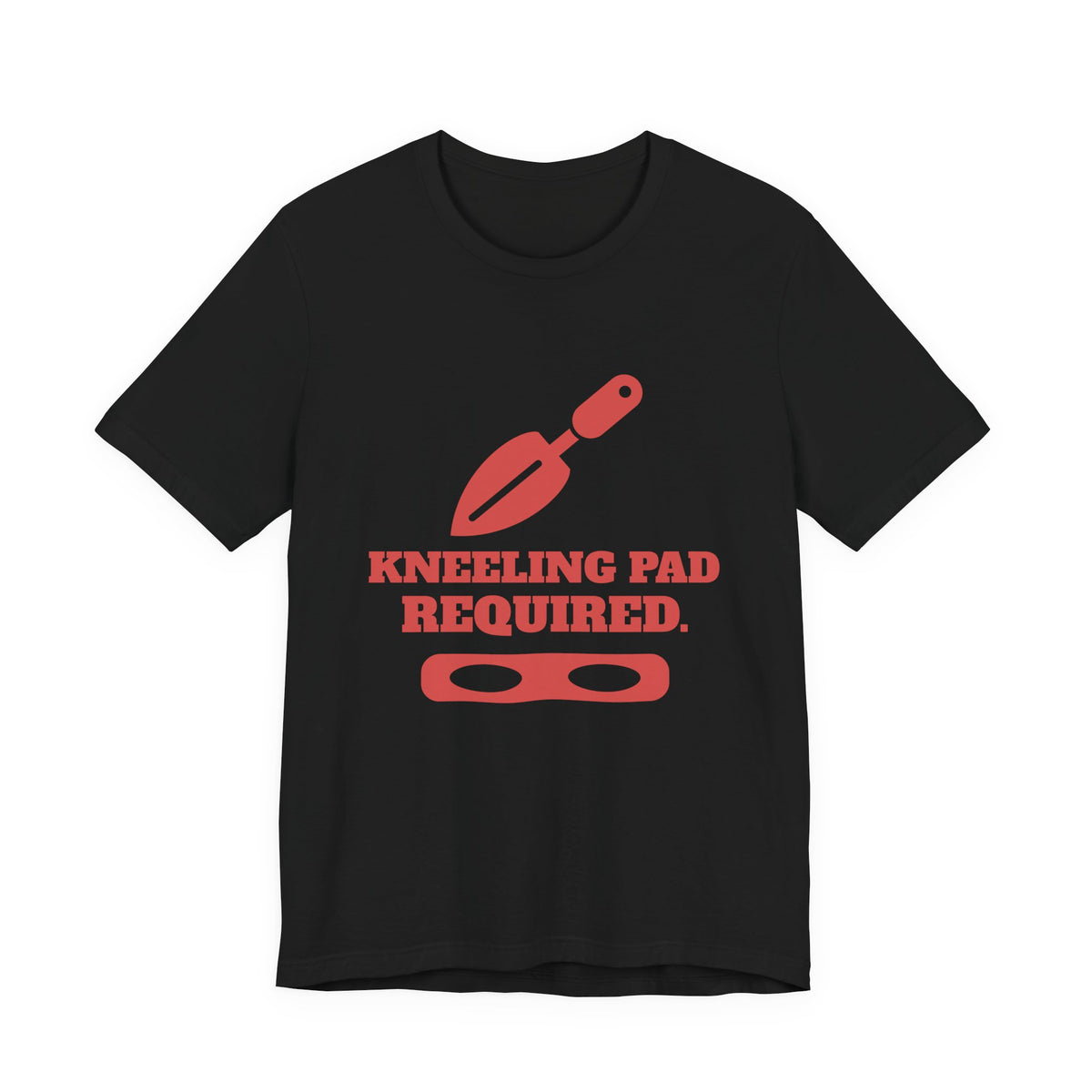 Kneeling Pad Required Tee (Tomato)
