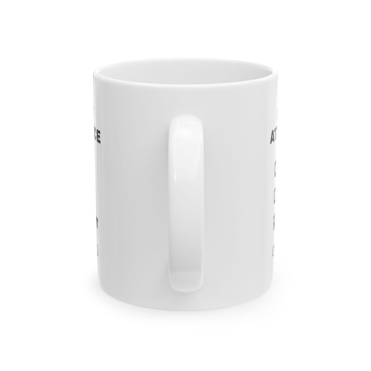 Holiday Attendance Checklist Mug