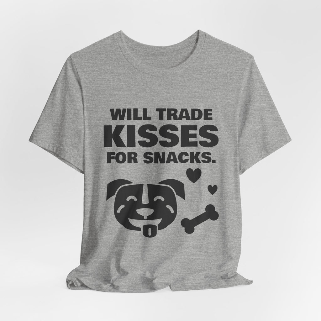 Will Trade Kisses for Snacks Tee (Light)