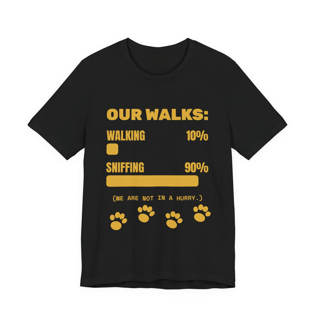 Our Walks: Sniffing 90% Tee (Gold)