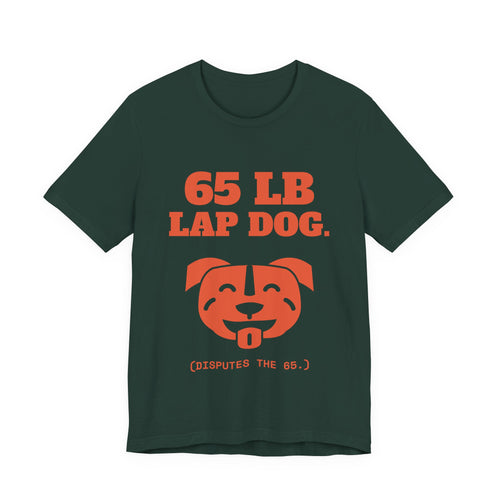 65 lb Lap Dog Tee (Orange)