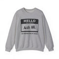 HR Knows Me by Name Crewneck Sweatshirt (Light)