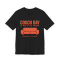 Couch Day Is Part of the Program Tee (Orange)