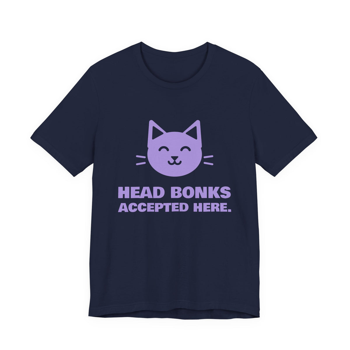 Head Bonks Accepted Here Tee (Lavender)