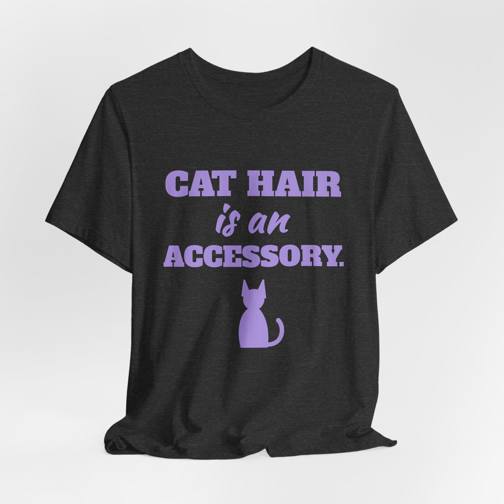 Cat Hair Is an Accessory Tee (Lavender)