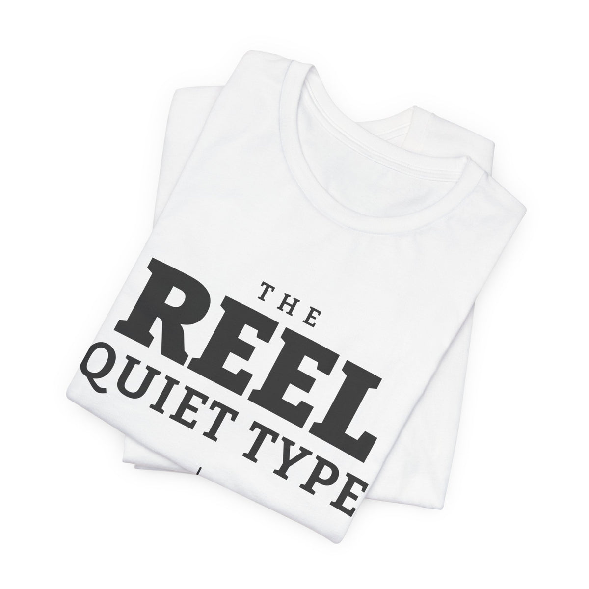 The Reel Quiet Type Tee (Light)