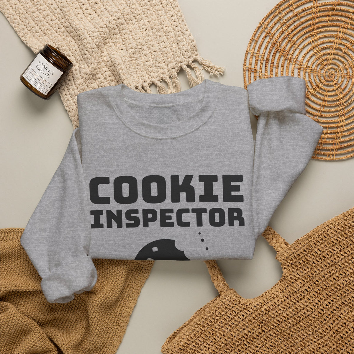 Cookie Inspector Crewneck Sweatshirt (Light)