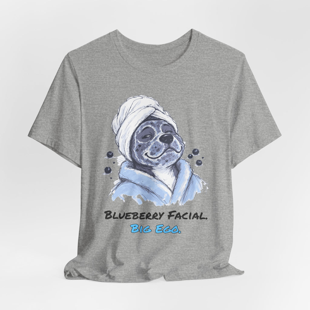 Blueberry Facial. Big Ego. Tee