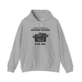 Santa Needed a Second Folder for Me Hoodie (Light)