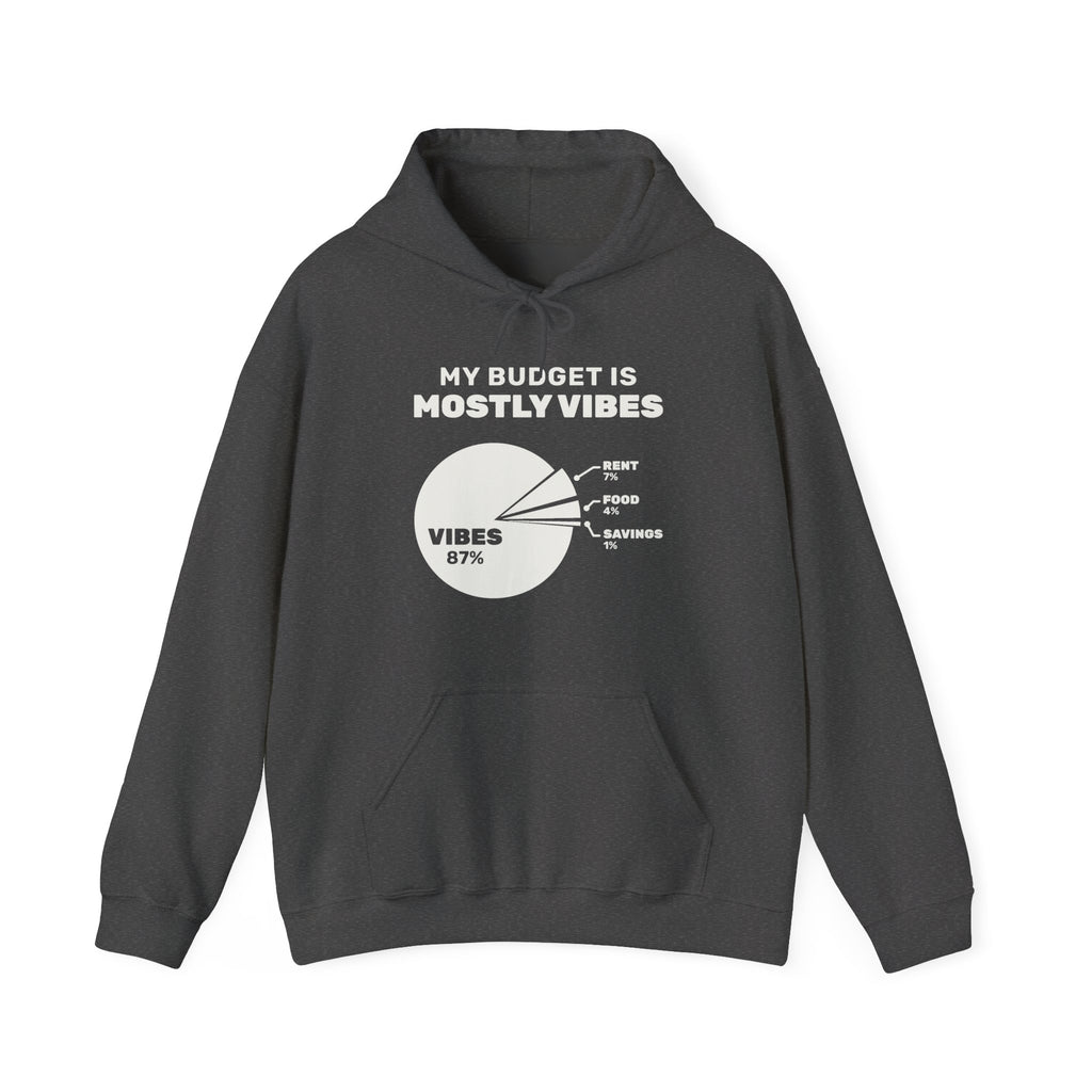 My Budget Is Mostly Vibes Hoodie (Dark)