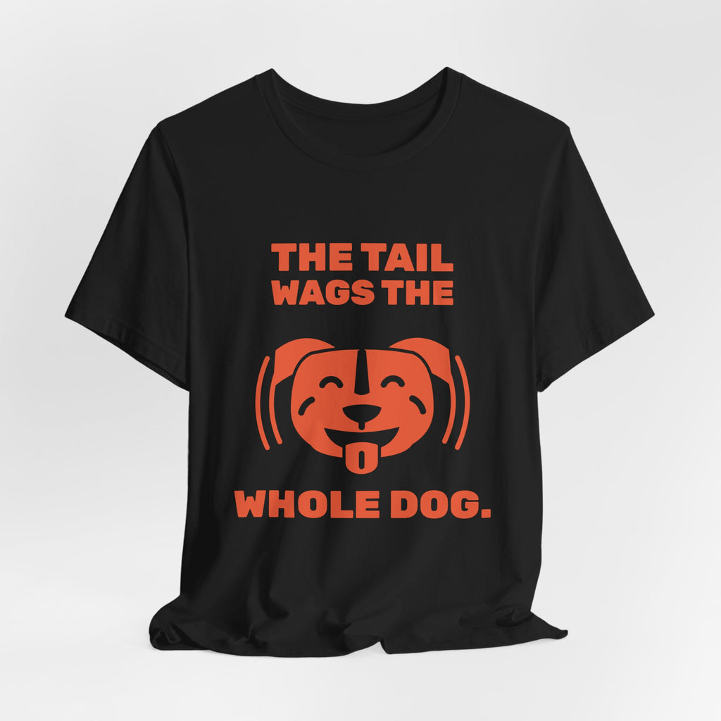 The Tail Wags the Whole Dog Tee (Orange)