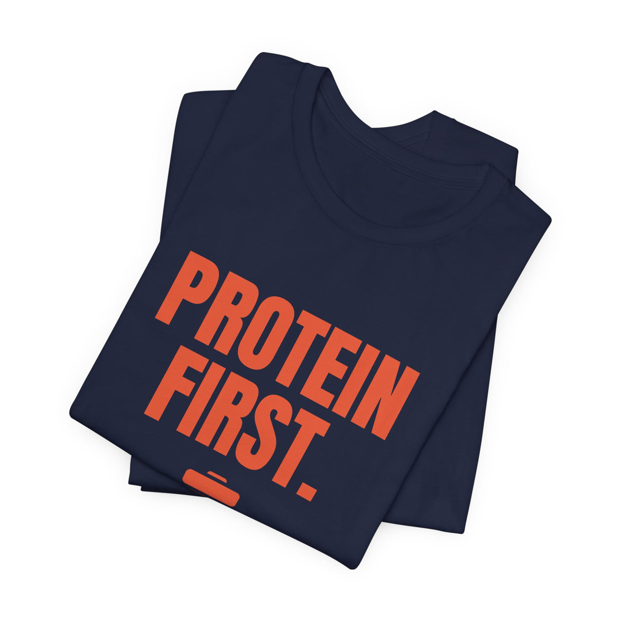 Protein First. People Later Tee (Orange)