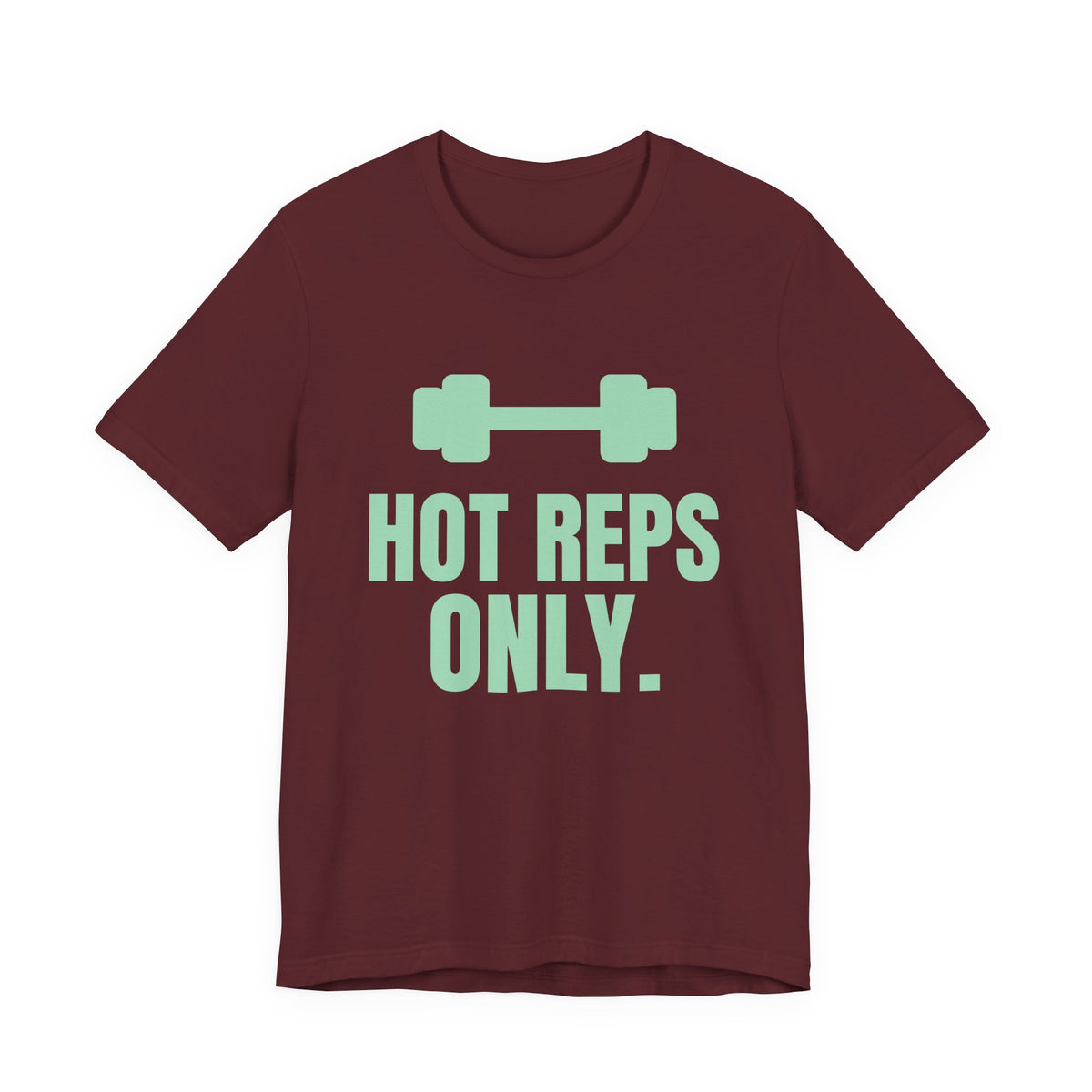 Hot Reps Only Tee (Mint Green Ink)