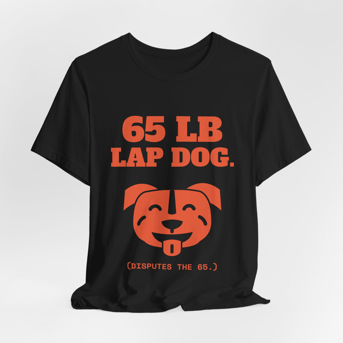 65 lb Lap Dog Tee (Orange)