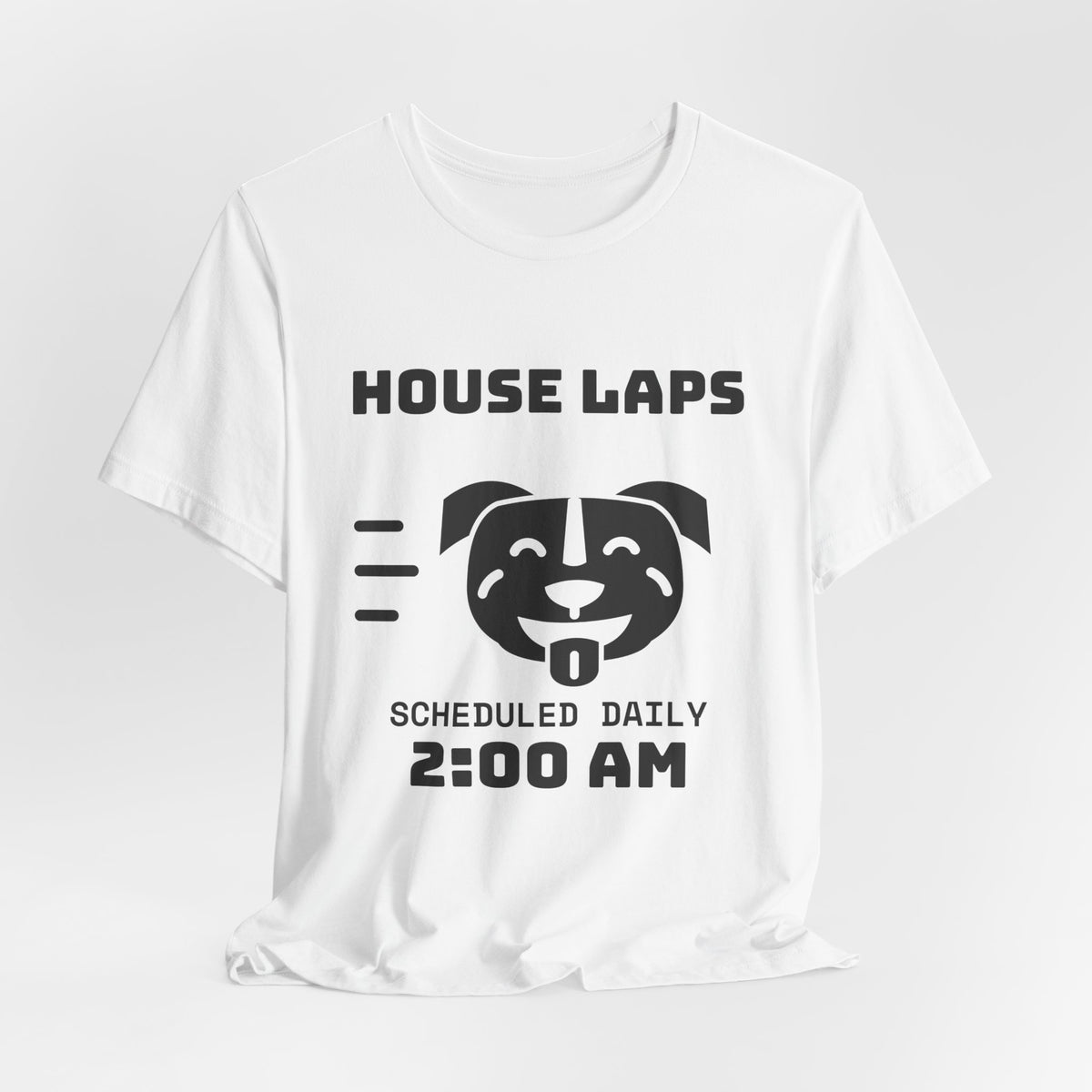 House Laps Scheduled Daily 2:00 AM Tee (Light)