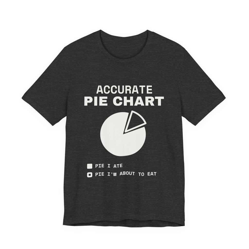 Accurate Pie Chart Tee (Dark)