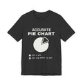 Accurate Pie Chart Tee (Dark)