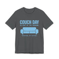 Couch Day Is Part of the Program Tee (Sky Blue Ink)