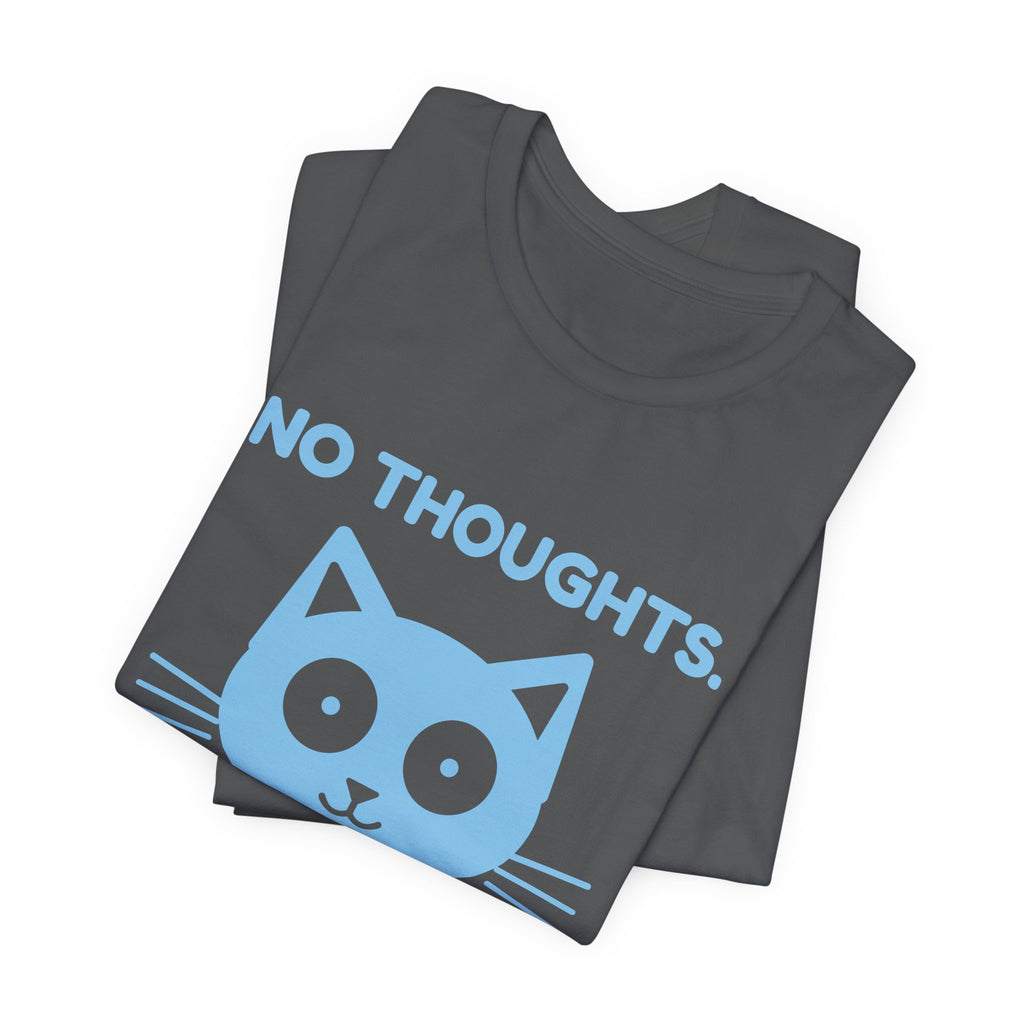 No Thoughts. Just Crimes. Tee (Sky Blue Ink)