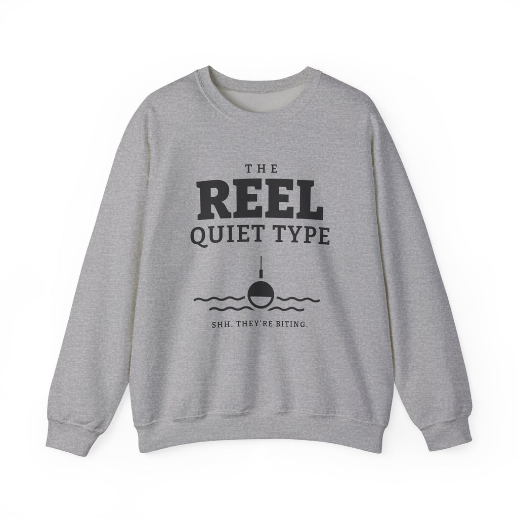 The Reel Quiet Type Crewneck Sweatshirt (Light)