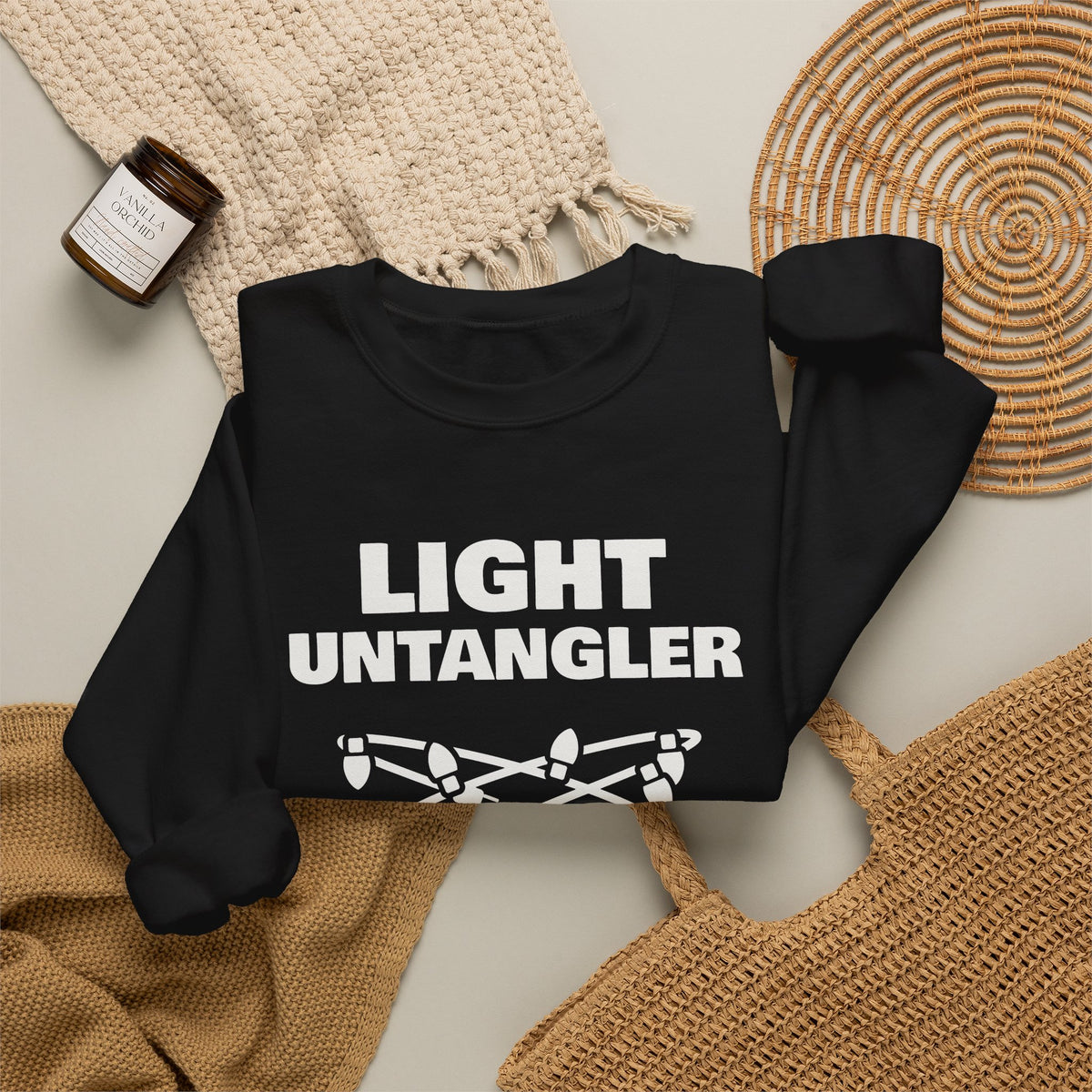 Light Untangler Crewneck Sweatshirt (Dark)