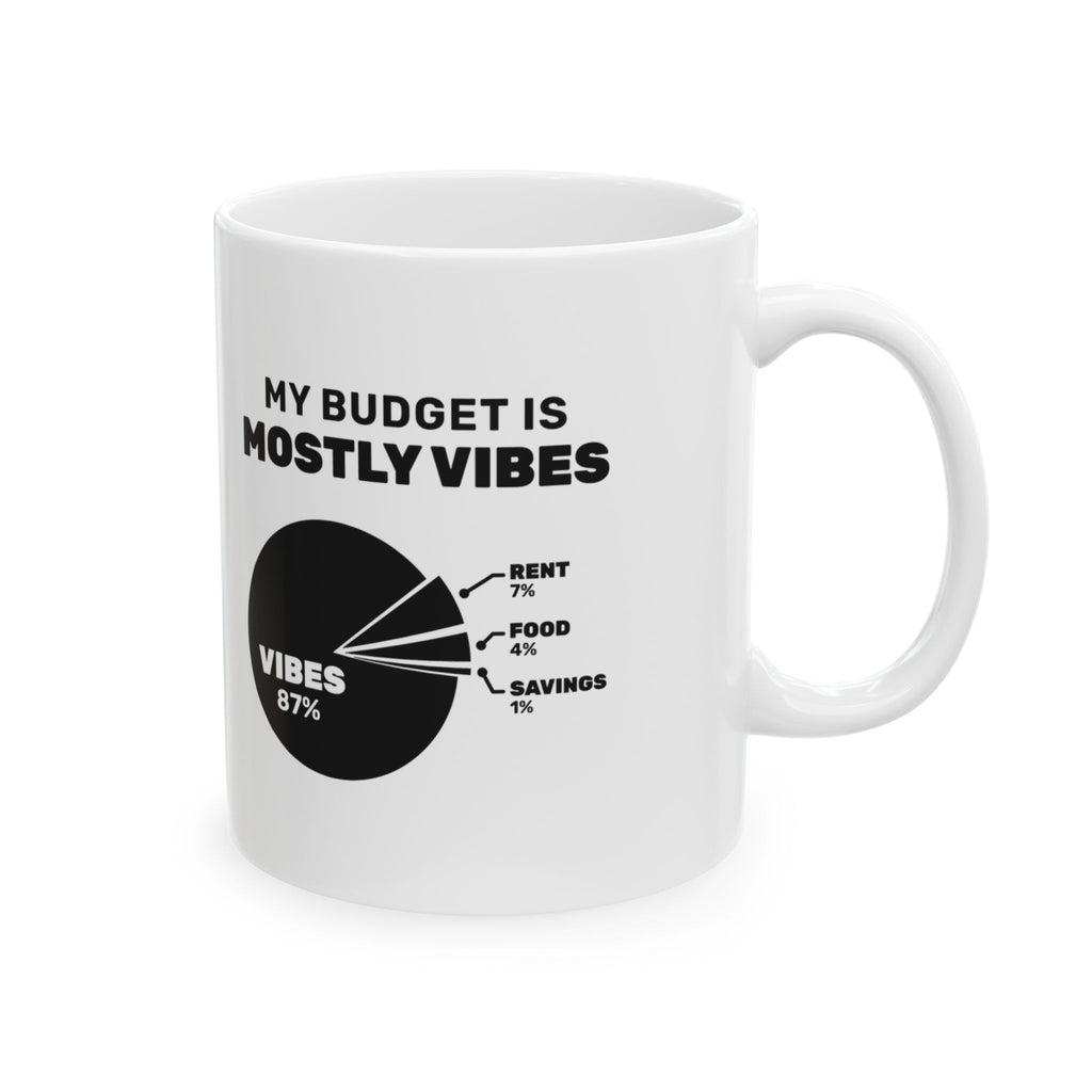 My Budget Is Mostly Vibes Mug