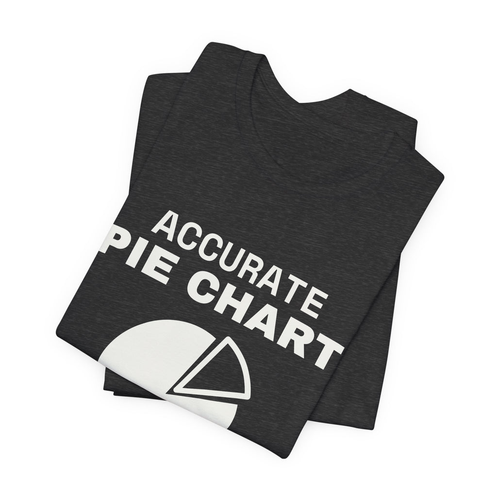 Accurate Pie Chart Tee (Dark)