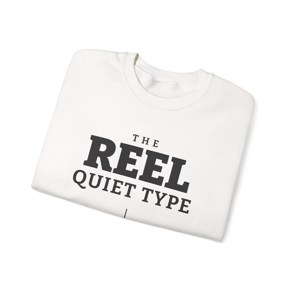 The Reel Quiet Type Crewneck Sweatshirt (Light)