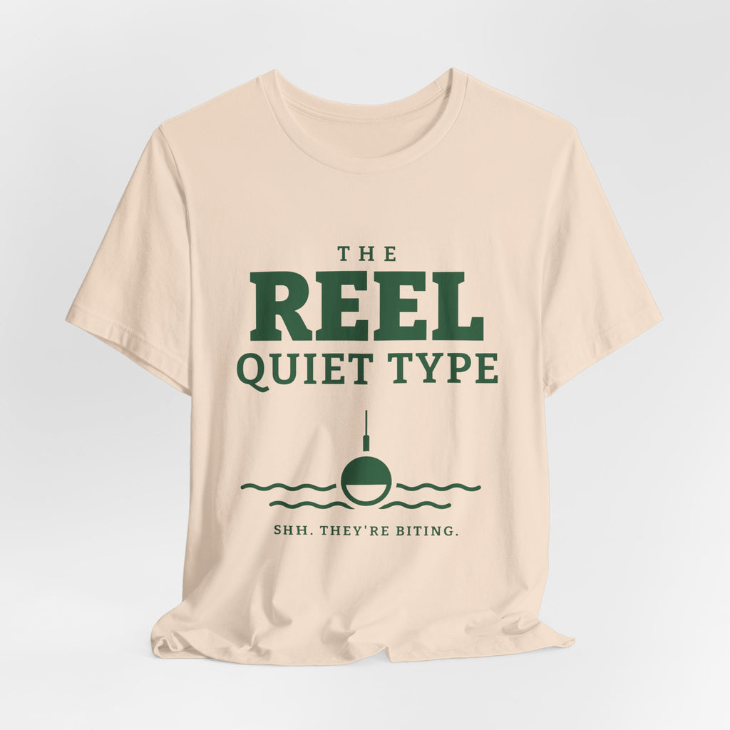 The Reel Quiet Type Tee (Forest Green Ink)