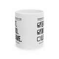 Eat. Nod. Leave. Mug