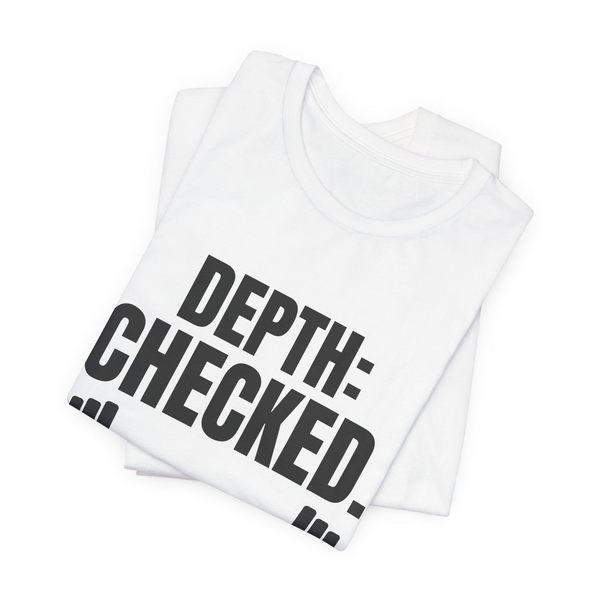 Depth: Checked Tee (Light)