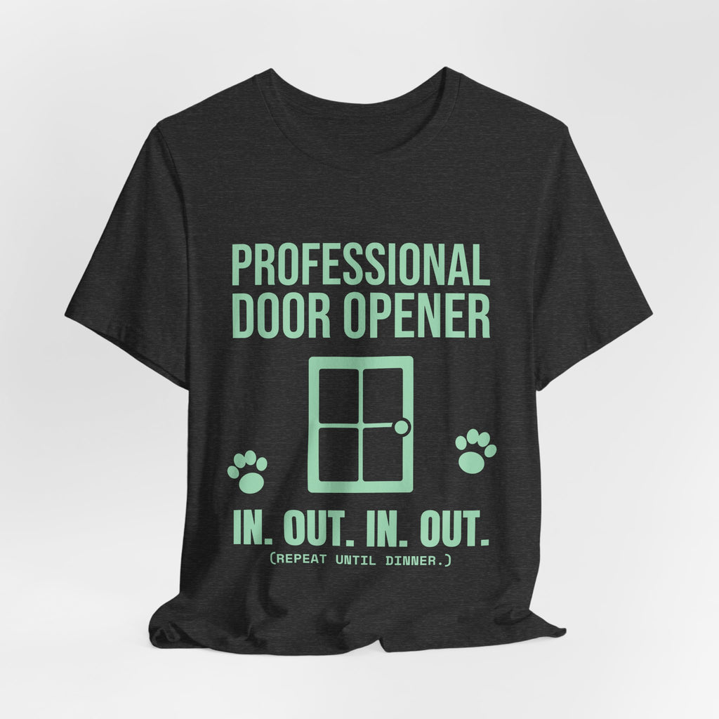 Professional Door Opener Tee (Mint Green Ink)