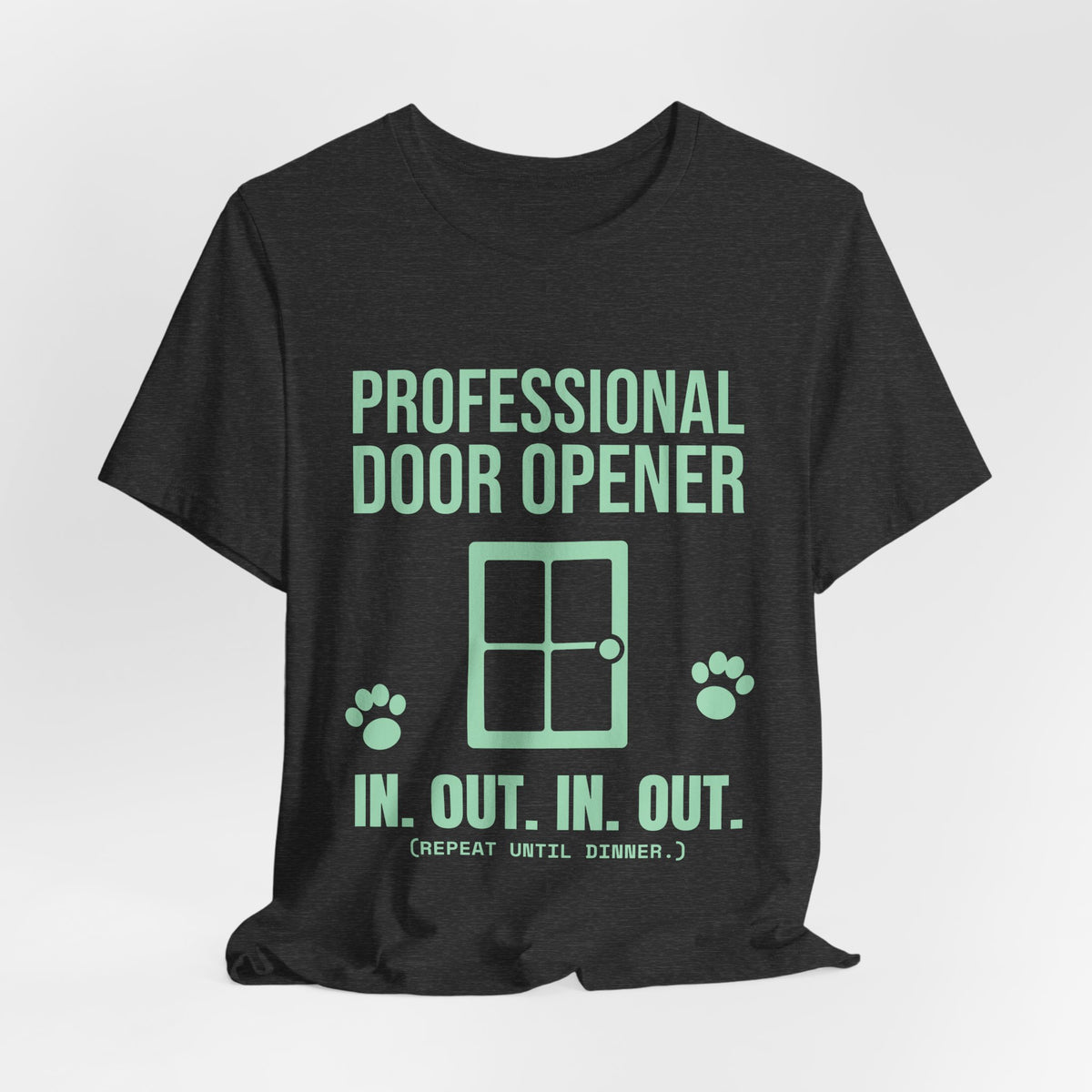 Professional Door Opener Tee (Mint Green Ink)
