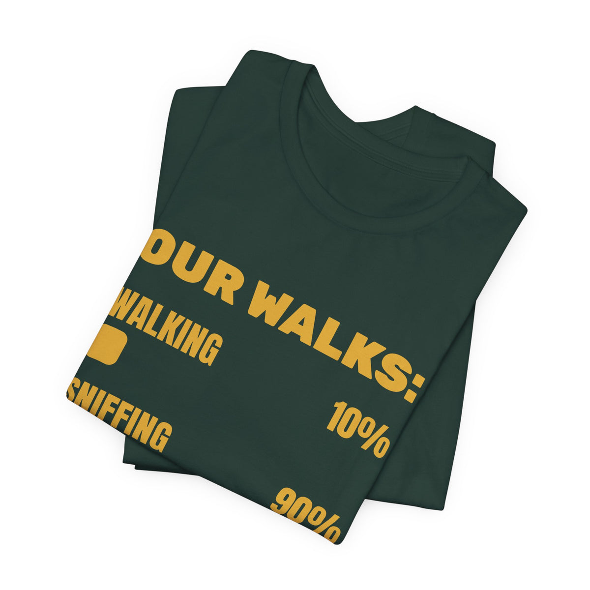 Our Walks: Sniffing 90% Tee (Gold)