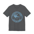 Emotionally Attached to My Leaf Blower Tee (Sky Blue Ink)