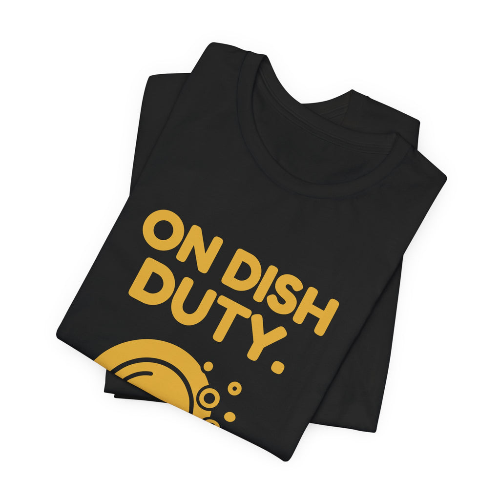 On Dish Duty Tee (Gold)