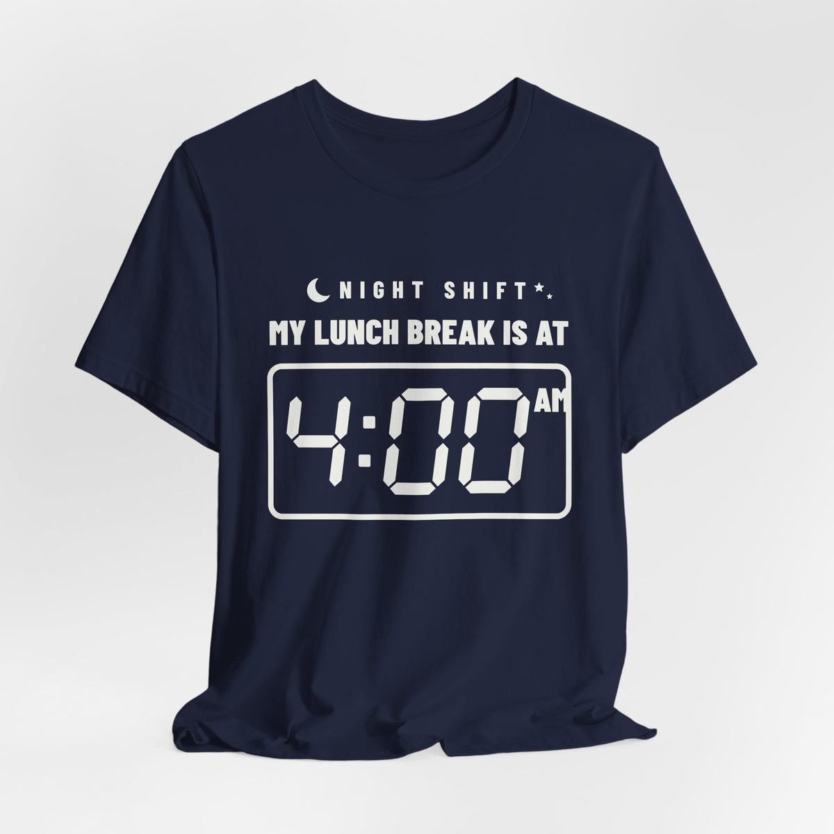 My Lunch Break Is at 4 AM Tee (Dark)