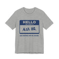 HR Knows Me by Name Tee (Navy Blue Ink)