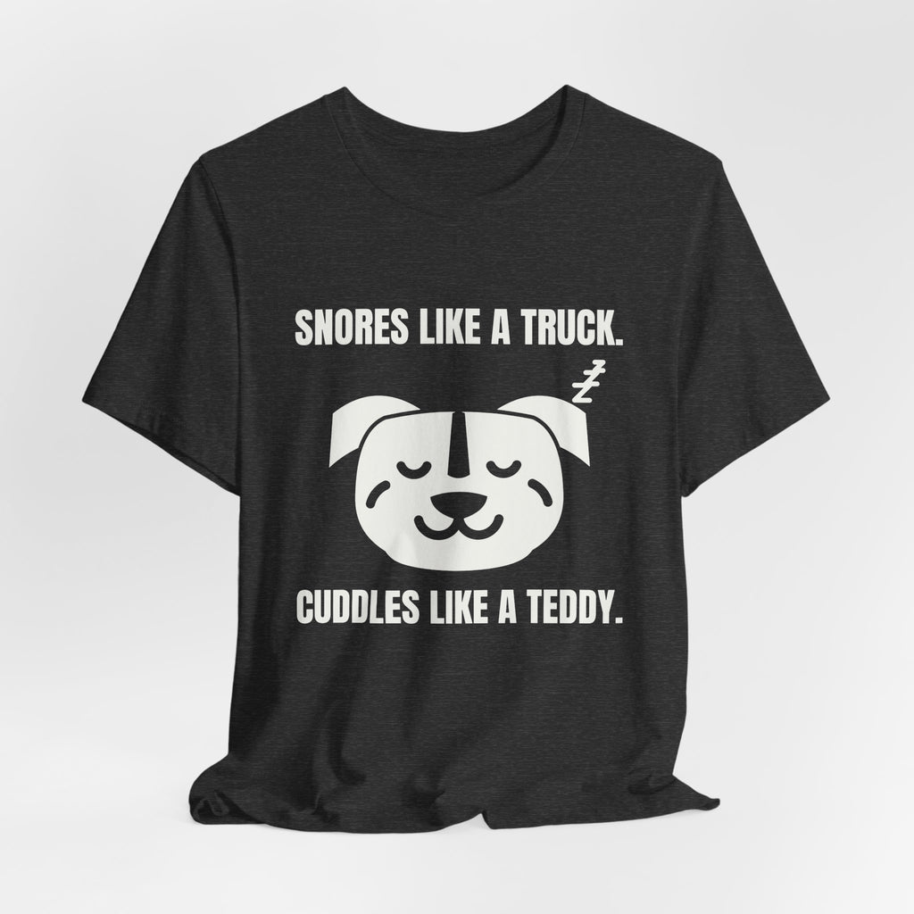 Snores Like a Truck Tee (Dark)