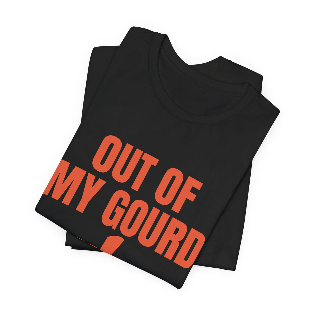 Out of My Gourd Tee (Black / Orange)