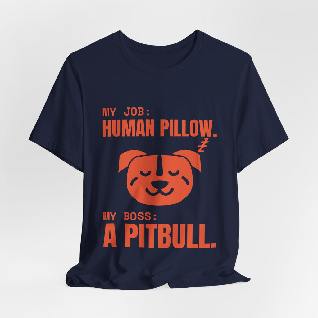 My Job: Human Pillow Tee (Orange)