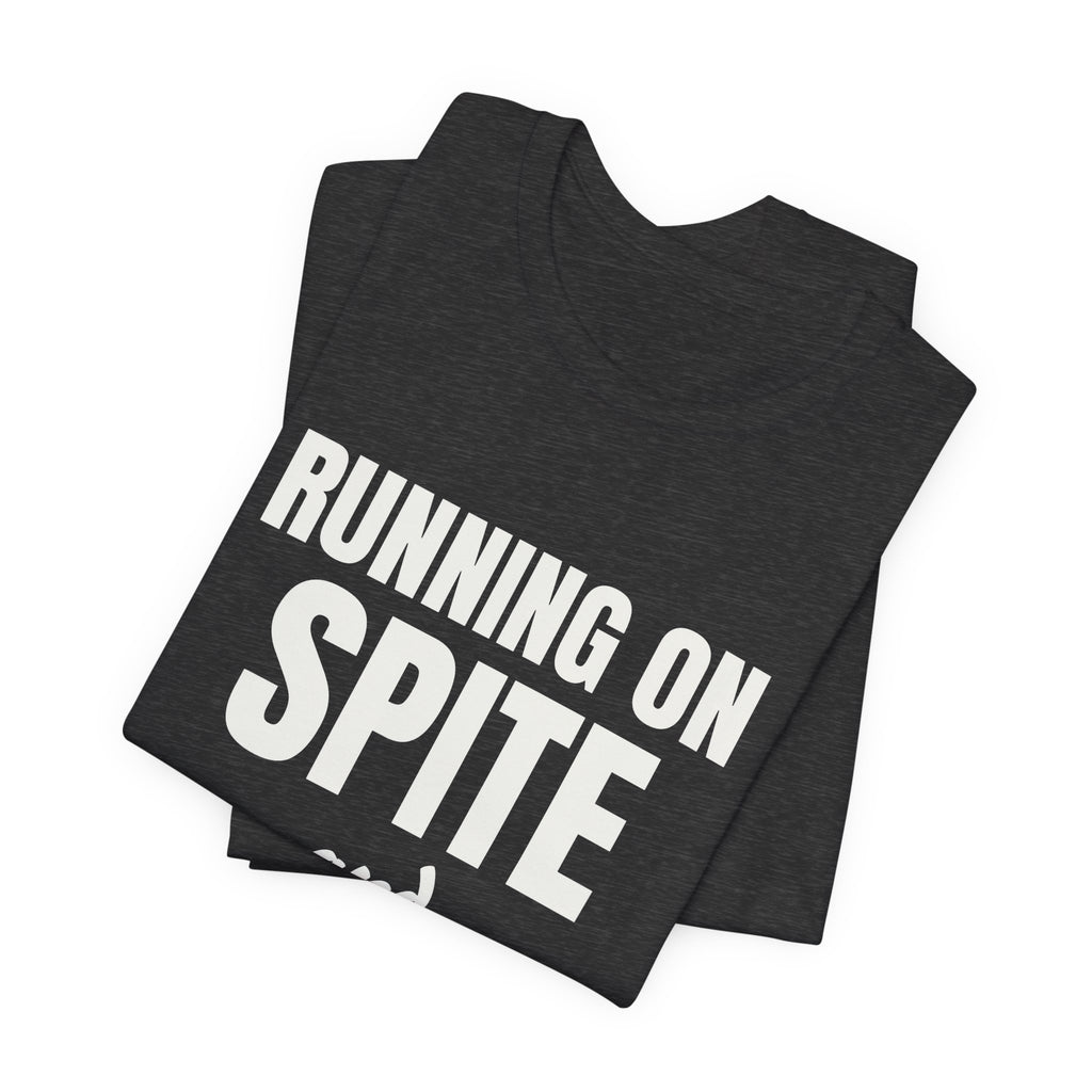 Running on Spite and Espresso Tee (Dark)