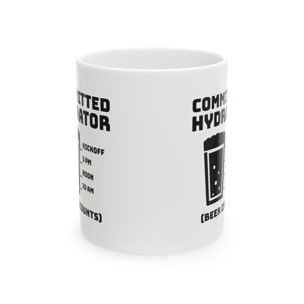 Committed Hydrator (Beer Counts) Mug