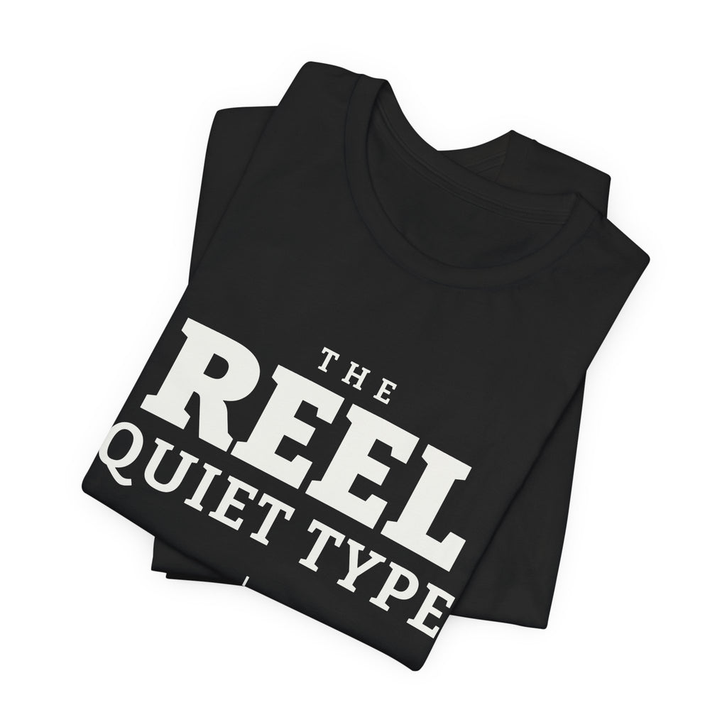 The Reel Quiet Type Tee (Dark)