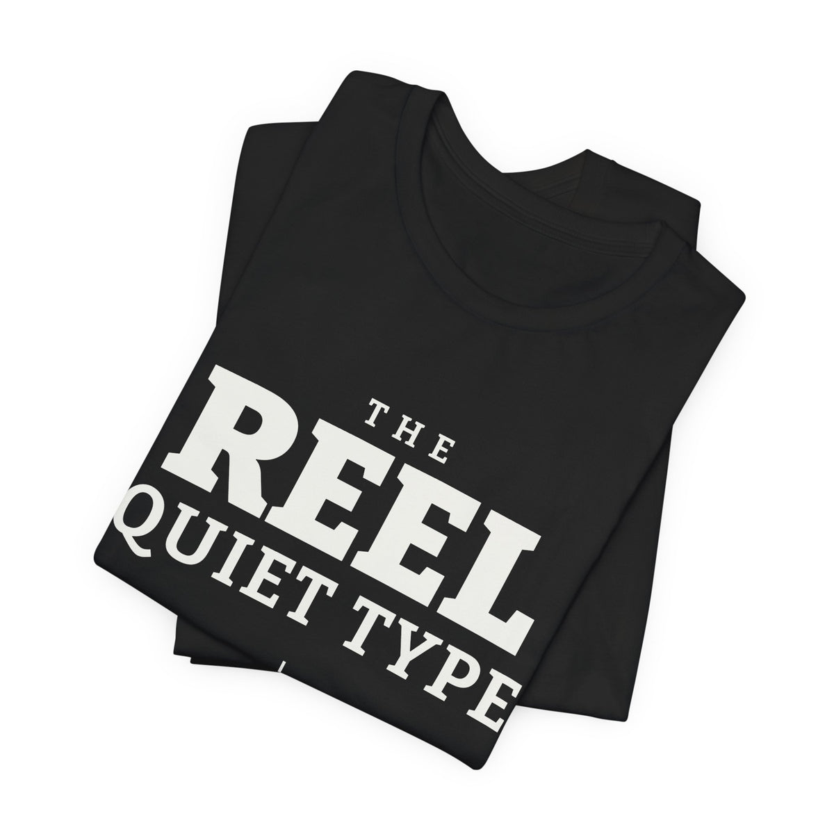 The Reel Quiet Type Tee (Dark)
