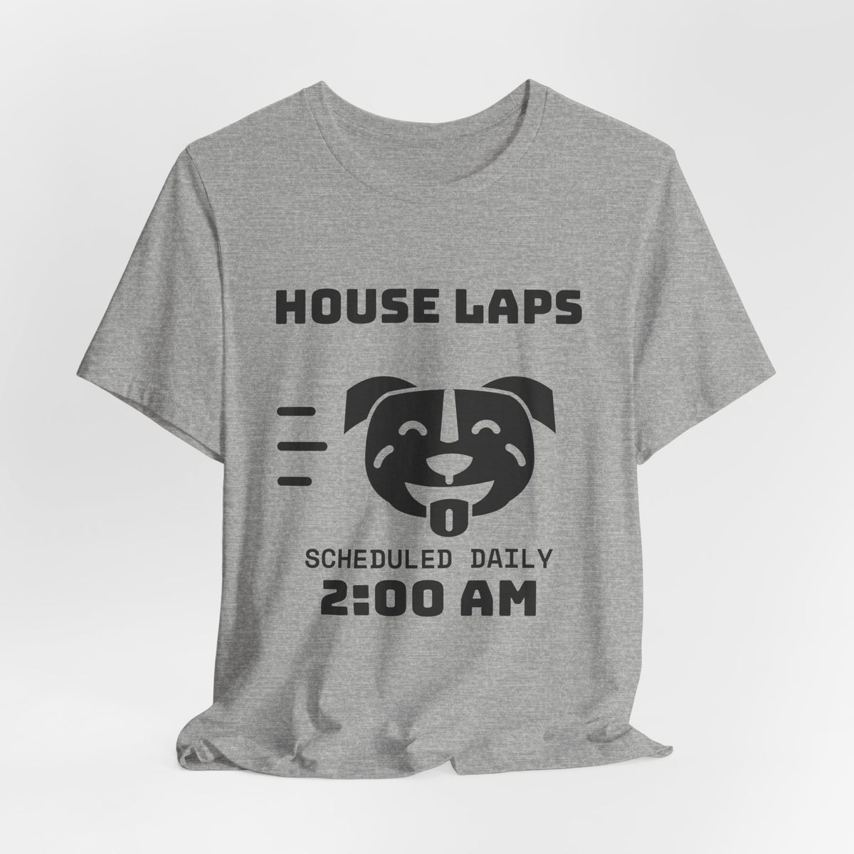 House Laps Scheduled Daily 2:00 AM Tee (Light)
