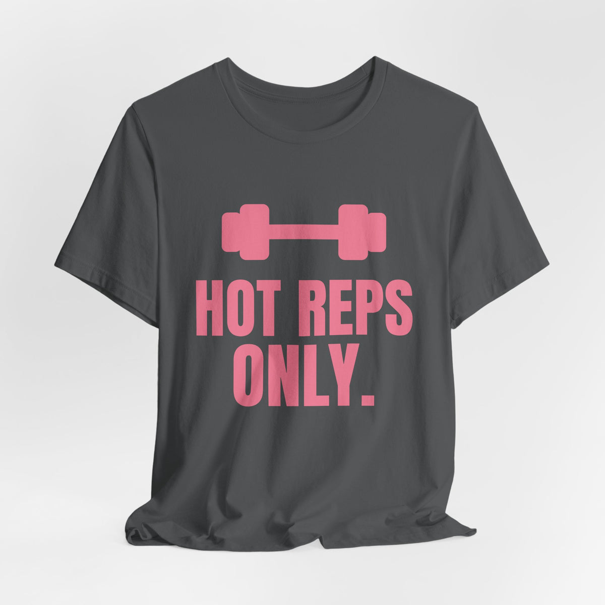 Hot Reps Only Tee (Rose Pink)